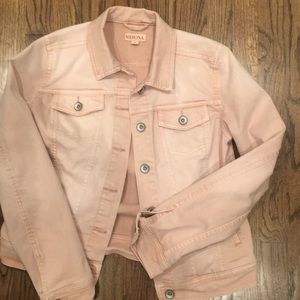 Small women’s colored denim jacket